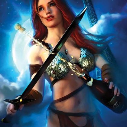 Red Sonja New Years Special 2025 #1 (One Shot) Cvr E Shannon Maer Metal Virgin Var