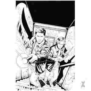 Supernatural #3 Cvr H Inc 1:15 Eder Messias Line Art Virgin Var