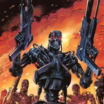 Terminator Metal #3 Cvr E Paolo Antiga Metal Virgin Var
