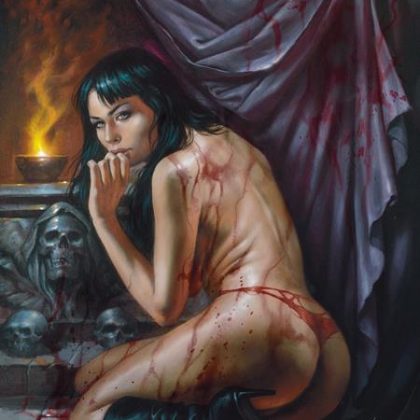 Vampirella #10 Cvr L Inc 1:20 Lucio Parrillo Virgin Var