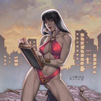 Vampirella Armageddon #5 Cvr G Inc 1:10 Joseph Michael Linsner Virgin Var