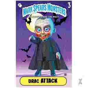 Mark Spears Monsters The Monster & The Wolf #2 Cvr C Inc 1:25 Mark Spears Drac Attack Var (Free) (Net)