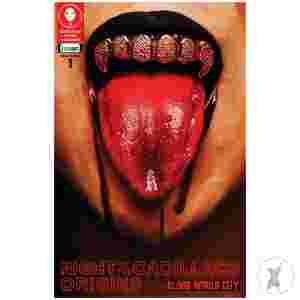 Night Of The Cadillacs Origins Blood World City #1 Cvr A Rawd Emortal & Lola Chan Gold Foil Embossed (Mr)