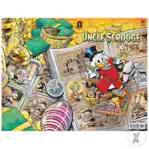 Uncle Scrooge Flintheart Glomgolds Sinister Secret #2 (Of 3) Cvr C Inc 1:10 Arlid Midthun Wraparound Var
