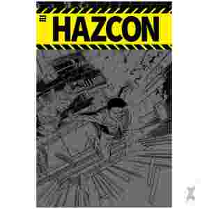 Hazcon #2 (Of 5) Cvr D Donny Hadiwidjaja Ka Xiong Uv Embossed Black On Black Var Limited To 125 Allocations May Occur
