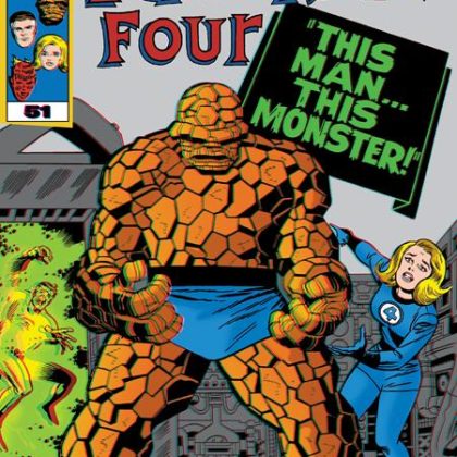 Fantastic Four #51 This Man This Monster Pan Dimensional 3d Edition