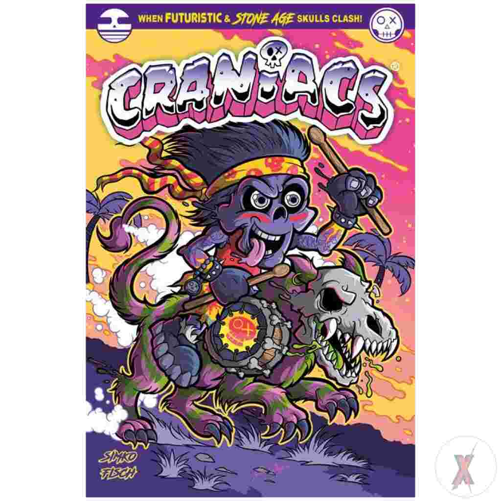 Craniacs #3 (Of 4) Cvr B Iain Spanhake Var