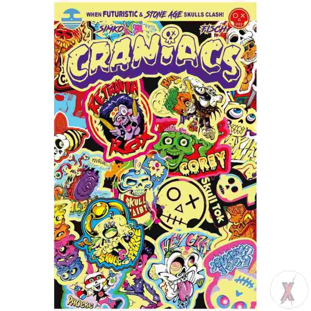 Craniacs #3 (Of 4) Cvr C Joe Simko Collage Var