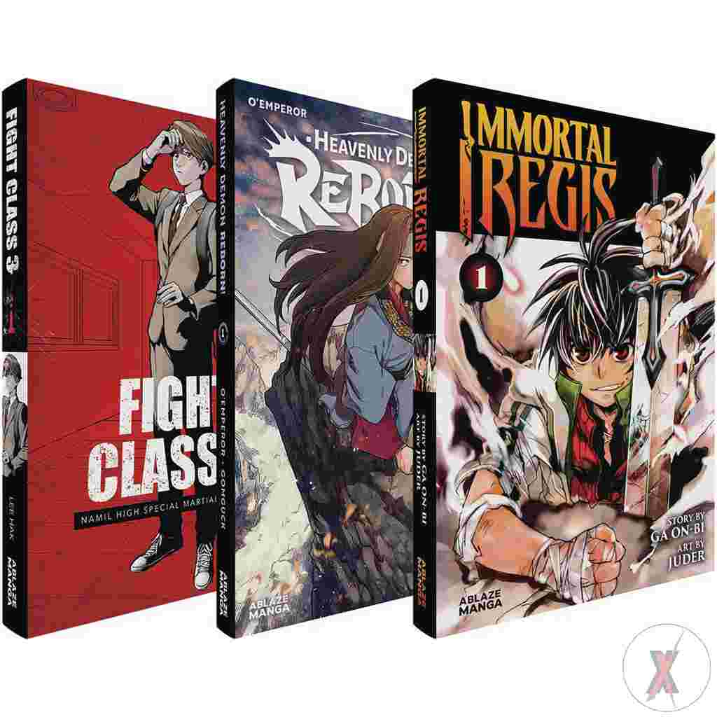 Ablaze Manhwa Spotlight Action Adv Pack (Mr) (C: 0-1-2)