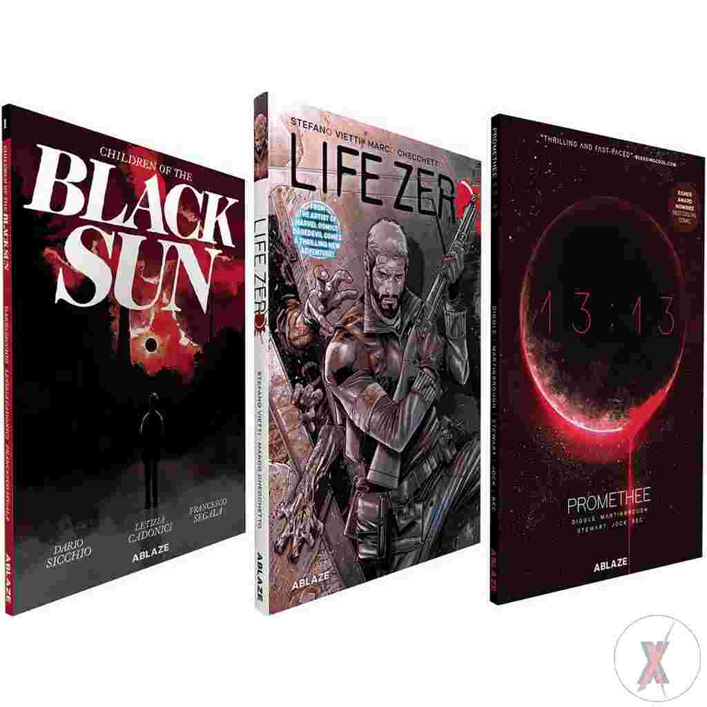 Ablaze Spotlight On Science Fiction Set (Mr)
