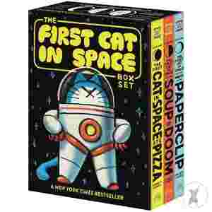 First Cat In Space 3-Book Box Set Tp (C: 0-1-2)