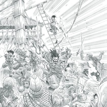 Brzrkr: The Bleeding Tide #1 H 1:25 Incv (Full Art, Stokoe)