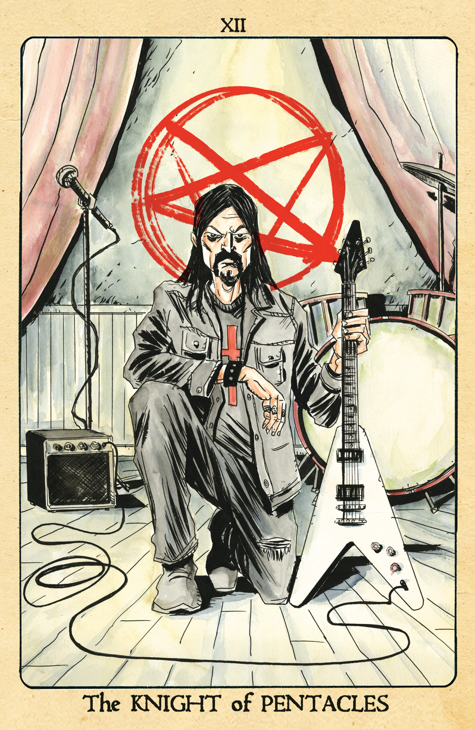 Minor Arcana #12 C 1:10 Incv Tarot Card Variant (Full Art, Lemire)