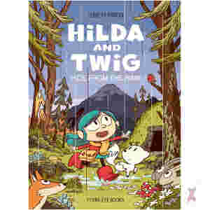 Hilda And Twig Hide From The Rain