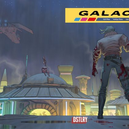 Galactic #1 Cvr D Dalton Rose 25 Copy Variant Incv 1:25