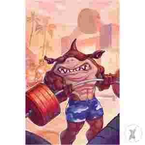 Street Sharks #3 Variant Ri (10) (Beals Full Art) Incv 1:10