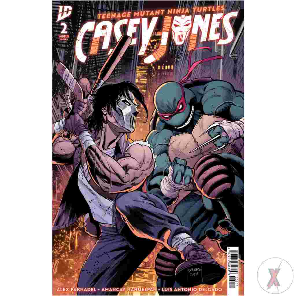 Teenage Mutant Ninja Turtles: Casey Jones #2 Cover A (Nahuelpan)