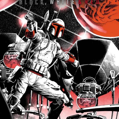 Star Wars: Boba Fett - Black, White & Red #3 Paulo Siqueira Variant
