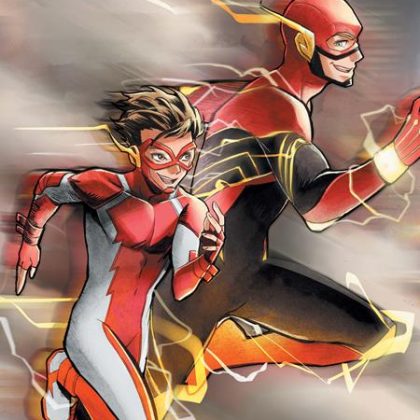 Flash #29 Cvr C Saowee Card Stock Var (Dc K.O.)