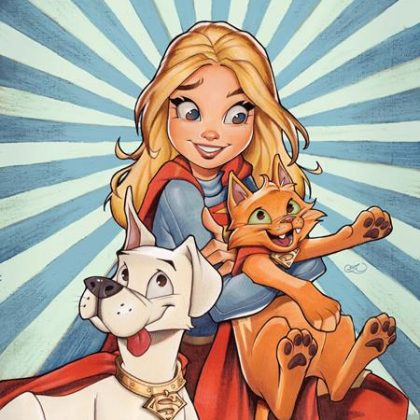 Supergirl #9 Cvr B Chrissie Zullo-Uminga Card Stock Var