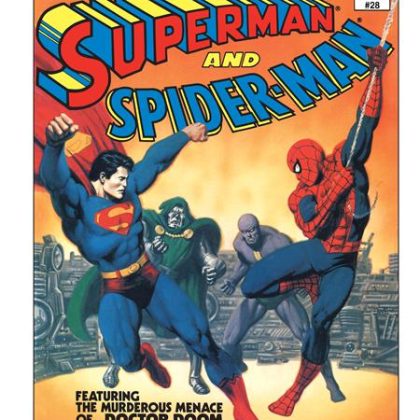 Dc And Marvel Present Superman And Spider-Man (Marvel Treasury Edition #28) #1 Facsimile Edition Cvr A John Romita Sr & Bob Larkin