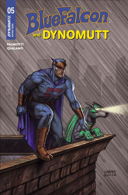 Blue Falcon & Dynomutt #5 Cvr C Joseph Michael Linsner Var