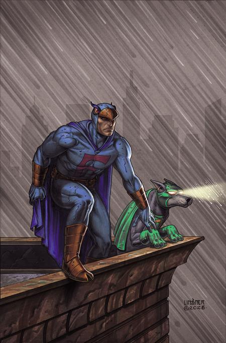 Blue Falcon & Dynomutt #5 Cvr G Inc 1:10 Joseph Michael Linsner Virgin Var