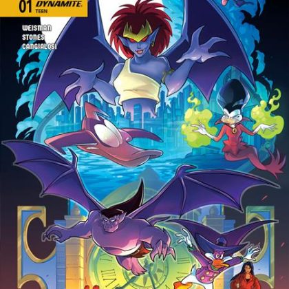 Gargoyles Darkwing Duck #1 Cvr D Ciro Cangialosi Var