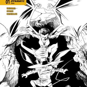 Gargoyles Darkwing Duck #1 Cvr I Inc 1:10 Declan Shalvey Line Art Var