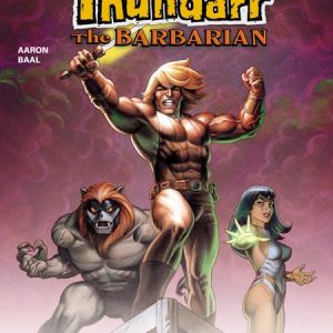 Thundarr The Barbarian #1 Cvr H Joseph Michael Linsner Signed Atlas Edition Var