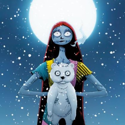Tim Burtons The Nightmare Before Christmas The Shiver Of Christmas Town #1 Cvr F Jae Lee Metal Virgin Cvr Var