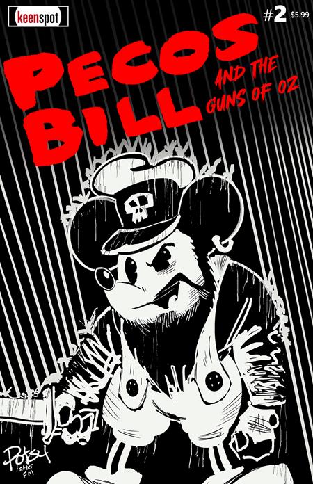 Pecos Bill & The Guns Of Oz #2 Cvr D Rob Potchak Var (Mr)