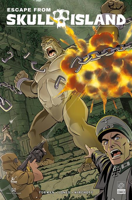 Escape From Skull Island #1 (Of 4) Cvr B Christopher Jones Var