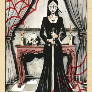 Minor Arcana #13 C 1:10 Incv Tarot Card Variant (Full Art, Lemire)