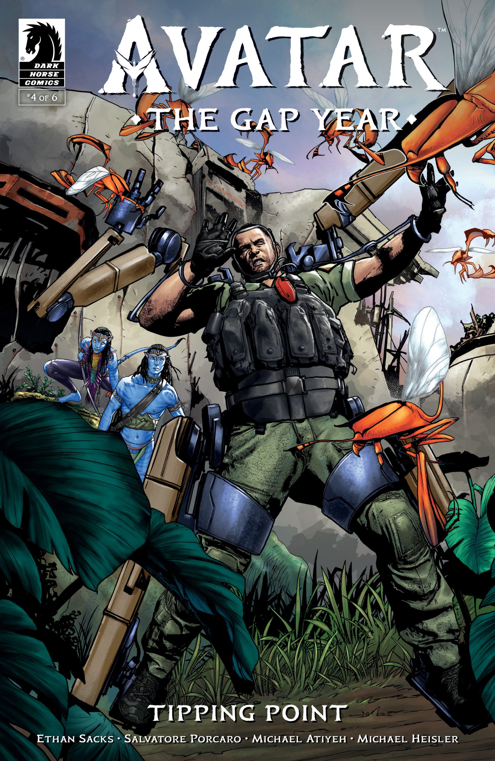 Avatar: The Gap Year--Tipping Point #4 (Cvr A) (Salvatore Porcaro)