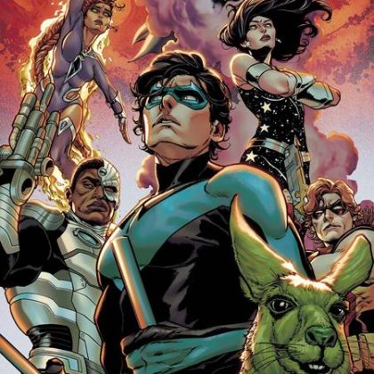 Titans #32 Cvr B Brad Walker Card Stock Var (Dc K.O.)