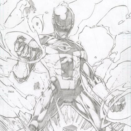 Radiant Black And White (One Shot) Cvr B Inc 1:20 David Finch Pencils Var