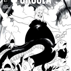 Disney Villains Ursula #1 Cvr J Inc 1:10 Robert Quinn Line Art Var