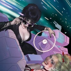 Harley Quinn X Elvira #5 Cvr I Inc 1:10 Ben Caldwell Virgin Var