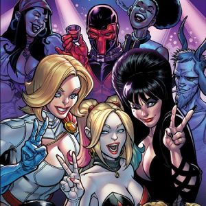 Harley Quinn X Elvira #5 Cvr K Inc 1:15 Chad Hardin Virgin Var