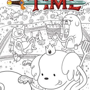 Adventure Time (2025) #10 Cvr F Inc 1:50 Nick Winn B&W Var