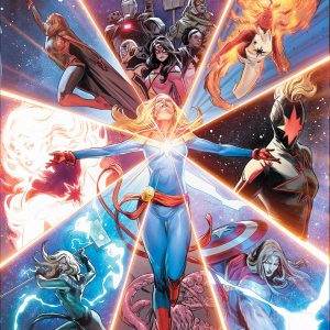Captain Marvel: Highest, Furthest, Fastest Omnibus Carmen Carnero Cover