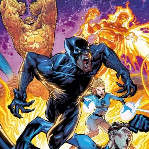 Fantastic Four #8 Netho Diaz Black Panther Variant