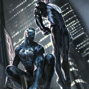 Dc Marvel Superman Spider-Man #1 (One Shot) Cvr G Gabriele Dell Otto Superman Black & Spider-Man Black Card Stock Var