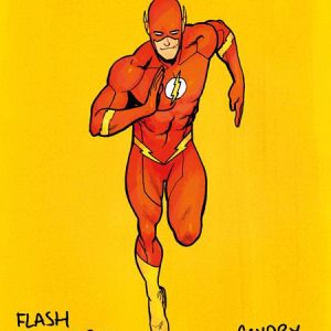 Flash #31 Cvr E Gavin Guidry Corner Box Spot Foil Var