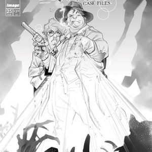 Spawn Sam And Twitch Case Files #25 Cvr B Ig Guara B&W Var