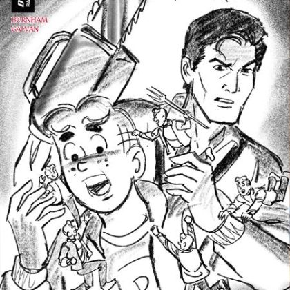 Archie X Army Of Darkness #2 Cvr G Inc 1:10 Bill Galvan Pencils Var