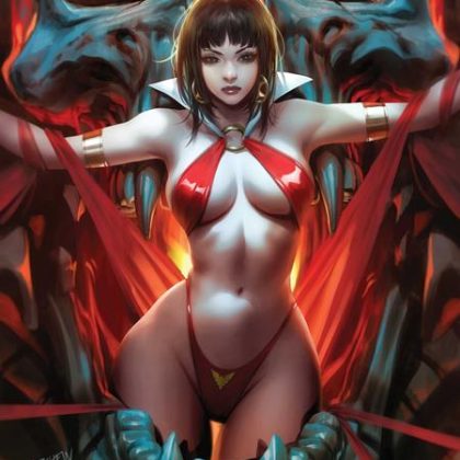 Vampirella #12 Cvr K Inc 1:15 Derrick Chew Virgin Var
