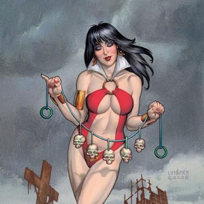 Vampirella Armageddon #9 Cvr G Inc 1:10 Joseph Michael Linsner Virgin Var