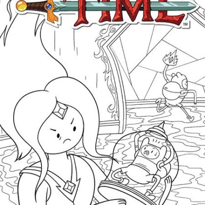 Adventure Time (2025) #11 Cvr E Inc 1:20 Nick Winn B&W Var